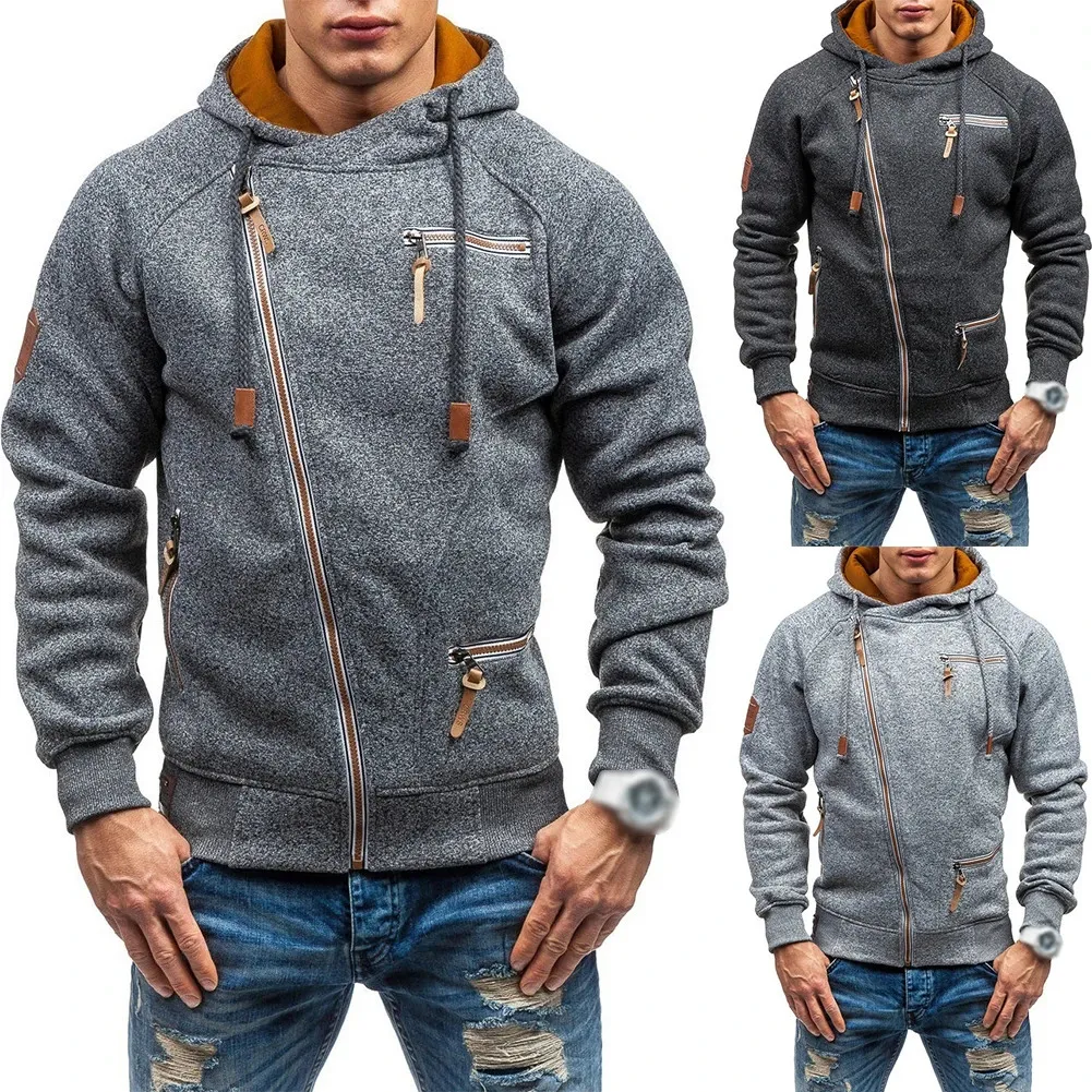 Heren Hoodies Sweatshirts Warme Sweater Met Rits Jas Capuchon Met Capuchon Atletische Sport Hardlopen Hoddies Pullover Sweatshirt Lange Mouw Casual Uitloper 231031