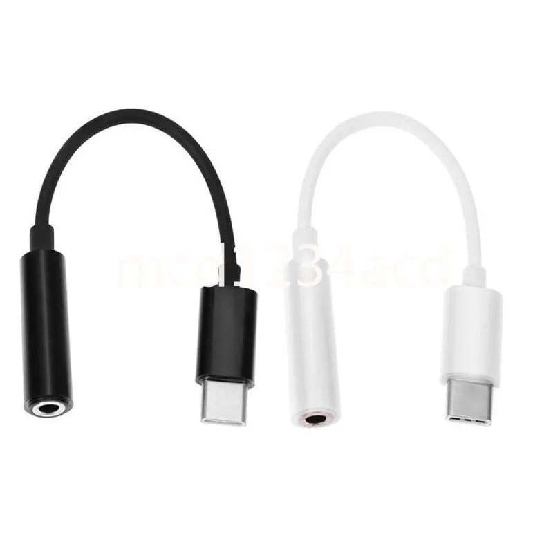 Typ C do 3,5 mm Adapter AUX 3 5 Kabel audio podnośnika do Huawei Xiaomi Redmi POCO Sumsang LG M1