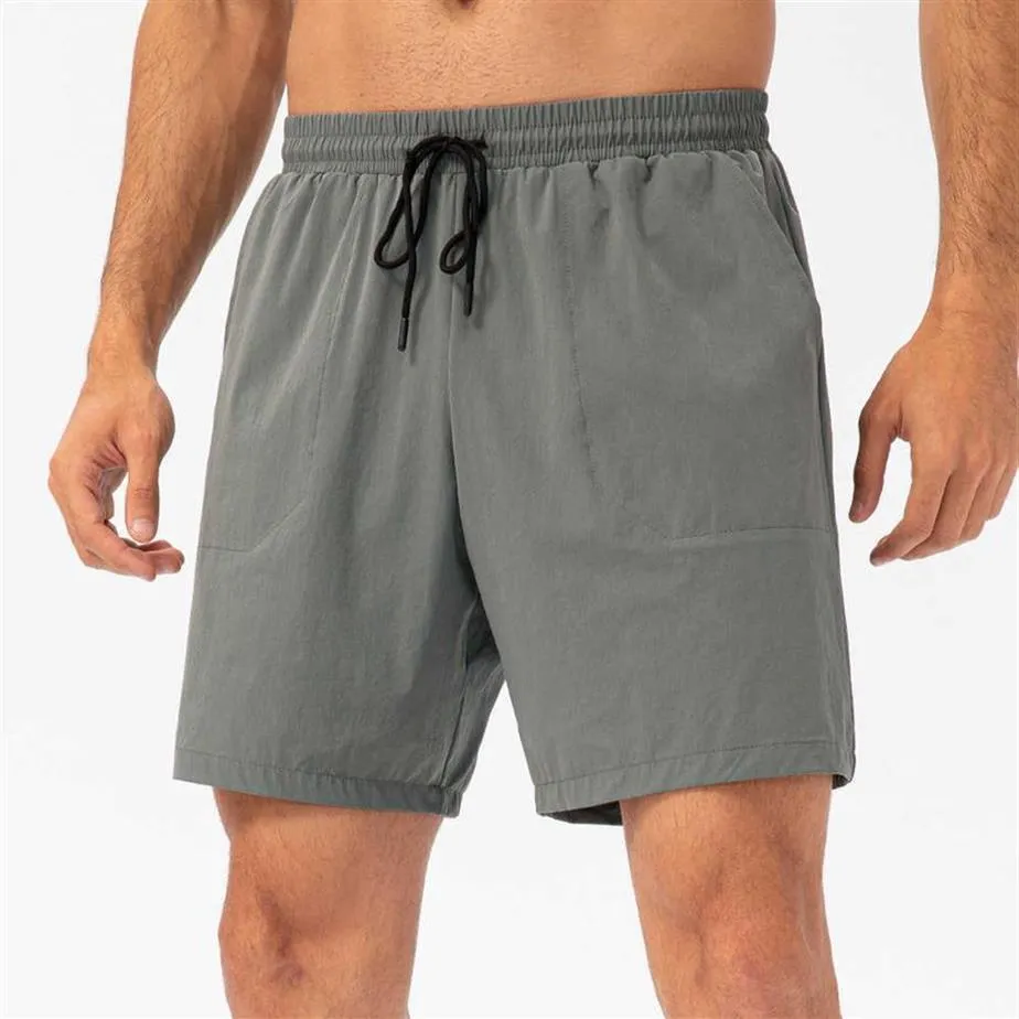 Herr shorts sommar lös löpning fitness byxor lätt andningsbar snabb torkning underkläder mode caster capris gy318k