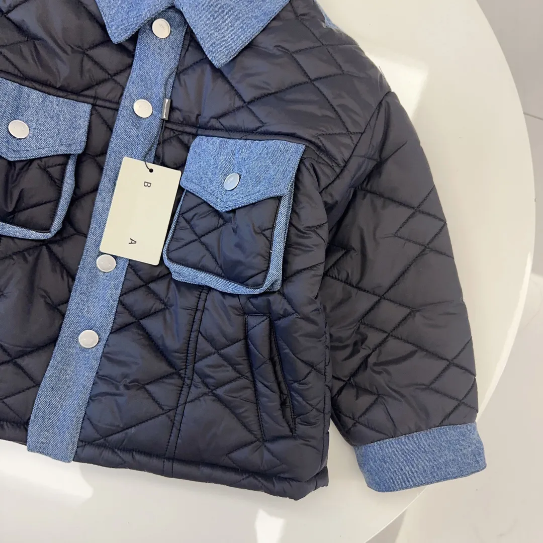 Winter Mädchen Jungen Designer Daunen Baumwolle Jacke Baby Kleidung Luxus Hochwertige Mäntel Kinder Warme Winddicht Mäntel Kinder Kleidung esskids CXD2310305