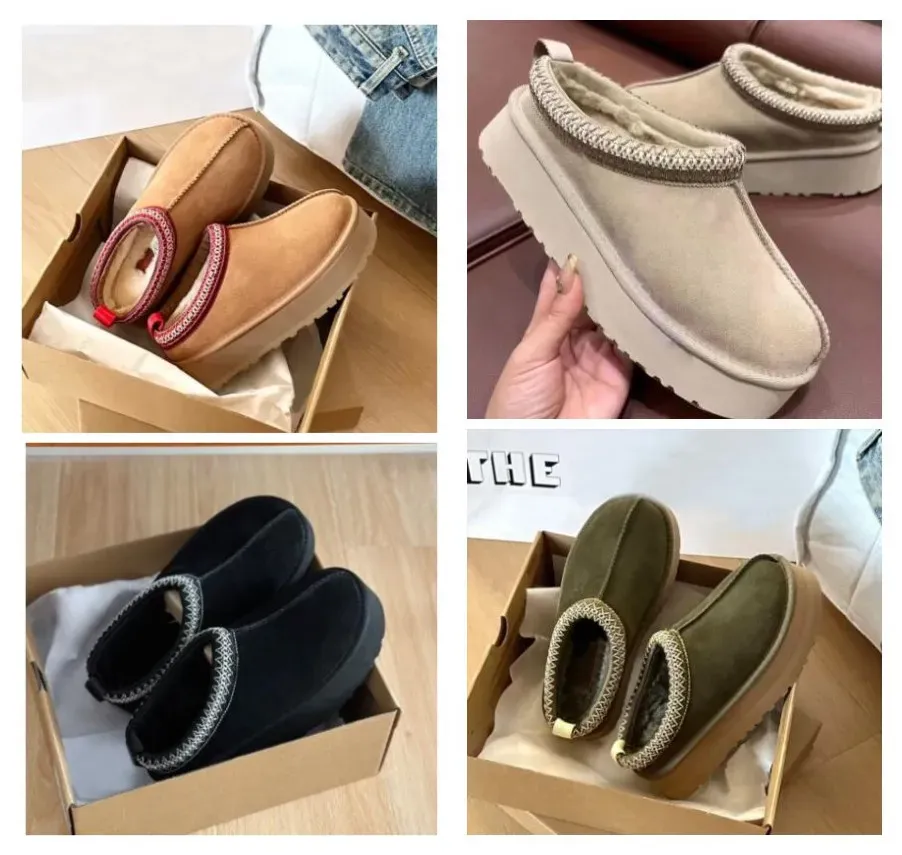 designerskie buty australijskie kobiety Ugglie but Bailey kasztan kasztan futra futra śnieg pół kolan krótka dama bottes wełna zintegrowane włosy Klasyczne buty zewnętrzne