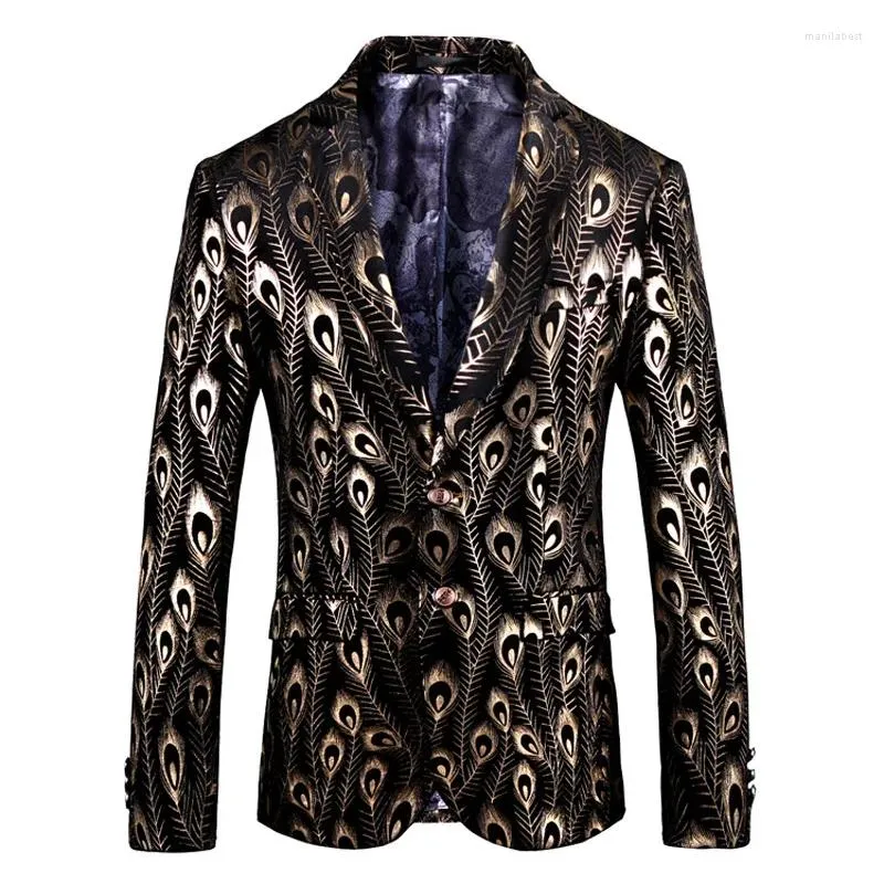 Ternos masculinos de luxo ouro preto veludo blazer hombre barroco fantasia baile casamento fino ajuste masculino plus size 5xl terno jaqueta