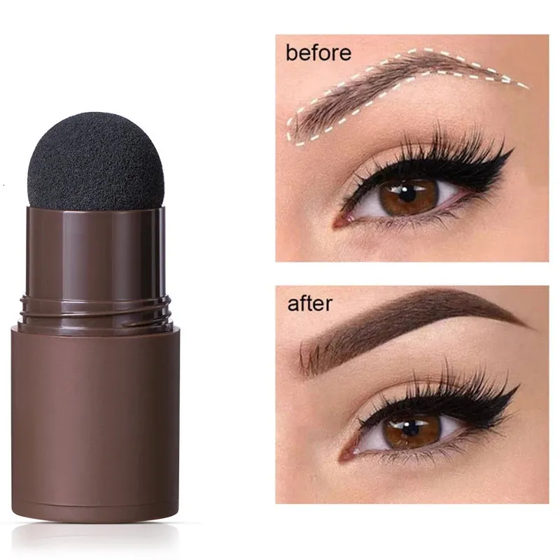 Ögonbrynsförstärkare SEAL Eyebrow Ppowder Stick Brush Eyebrow Artifact Hairline Shadow Powder Eyebrow Supplies High Quality Make-Up for Women 231031