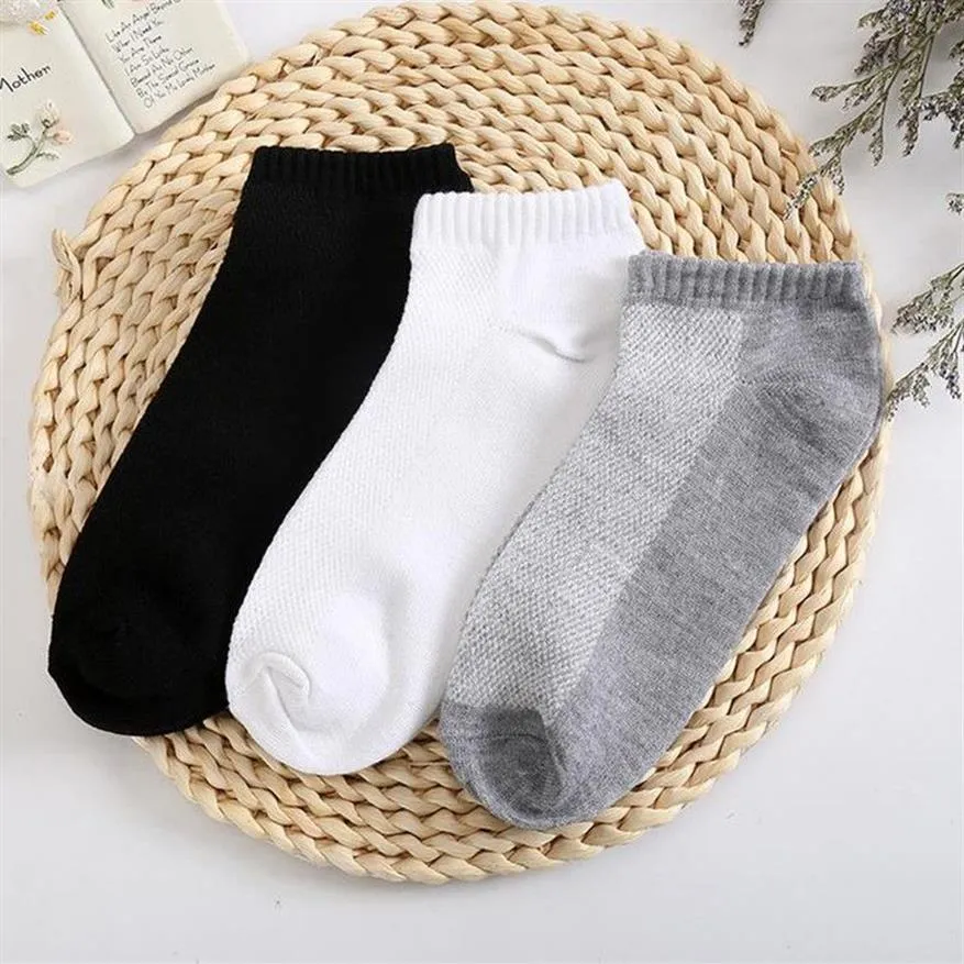 Men's Socks Short Breathable Low Cut Invisible Boat Socks Slippers Comfortable212R