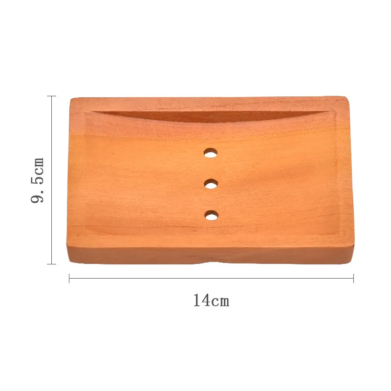 Natural Wooden Soap Dishes Tray Holder Storage Racks Plate Box Container Bath Shower Bathroom Accessories Supplies