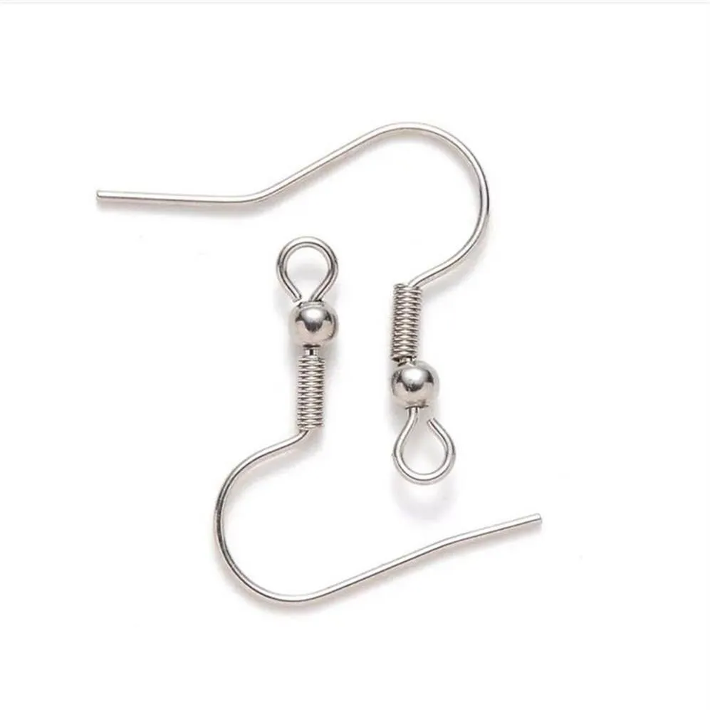 500 pcs 316L Stainless steel ear hook make earrings material DIY ear jewelry233H