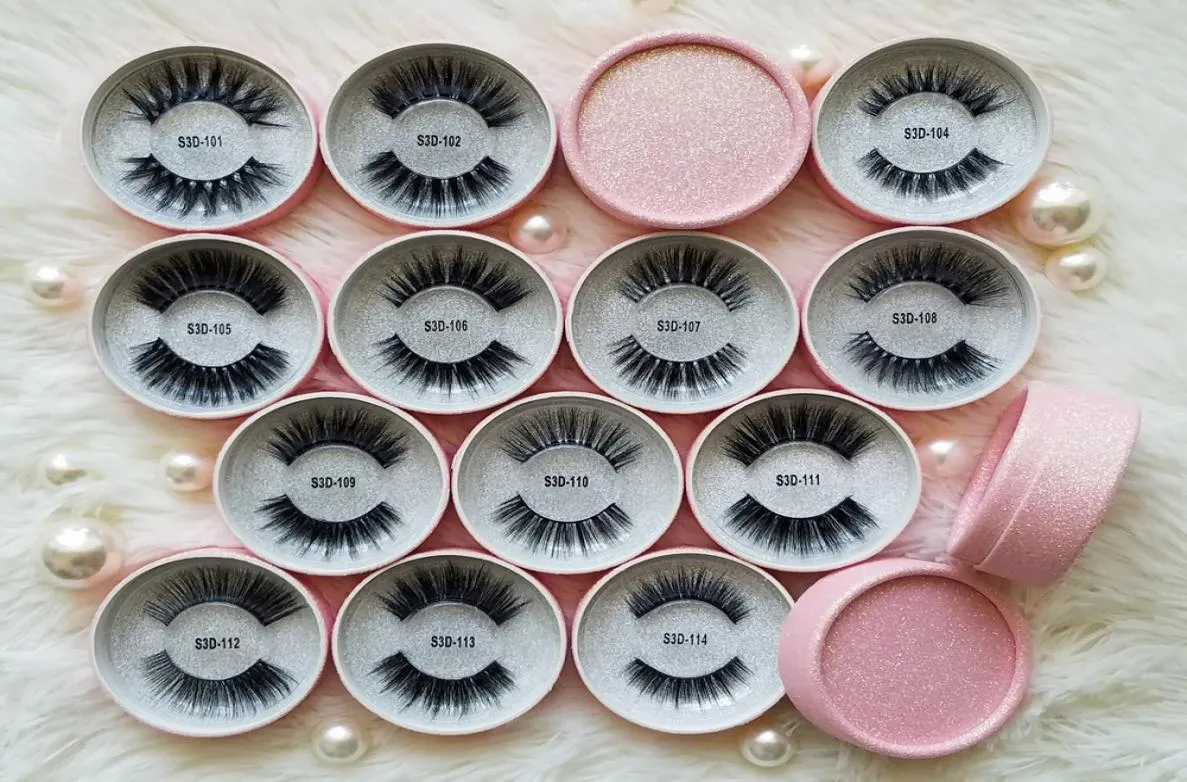 Invisible Band 3D Faux Mink Lashes Natural False Eyelashes Dramatiska Silk Fake Lash Vendor3622174