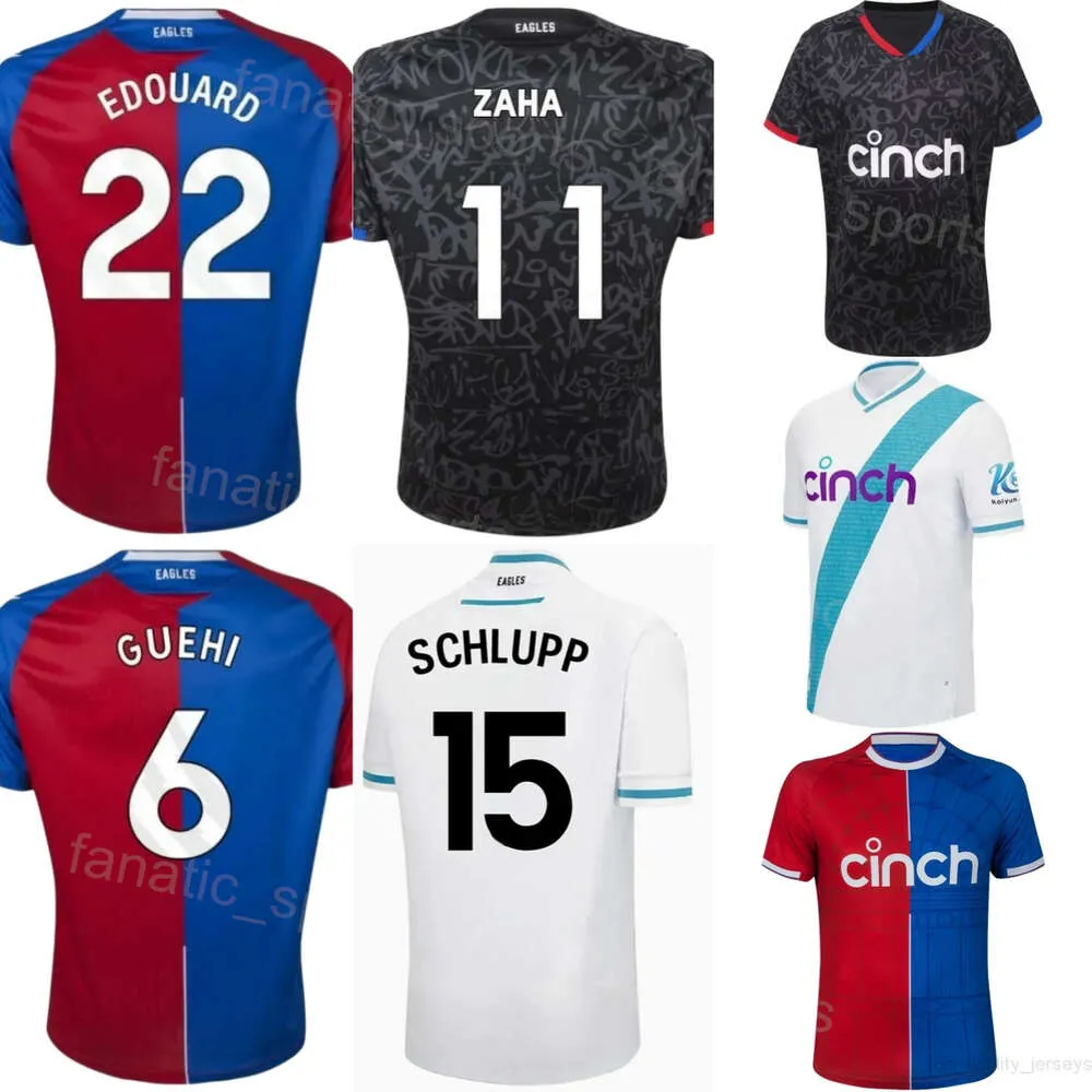 23/24 Soccer 3 Tyrick Mitchell Jerseys Club 1 Sam Johnstone 22 Odsonne Edouard 16 Joachim Andersen 14 Jean-Philippe Mateta Football Shirt Kits Uniform Shuijinggong