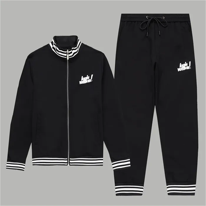 5 Herrspårets designer Mens Tracksuit Luxury Men Sweatsuits Lång ärm klassisk modeficka som kör casual man kläder kläder byxor jacka två bit #005