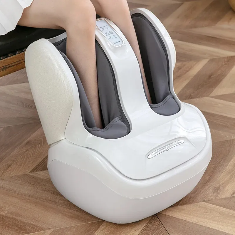 Masseur de pieds MARESE Machine de luxe pour mollets Vibration Shiatsu roulant chaleur Compression d'air Massage jambe minceur mise en forme Relaxation 231030