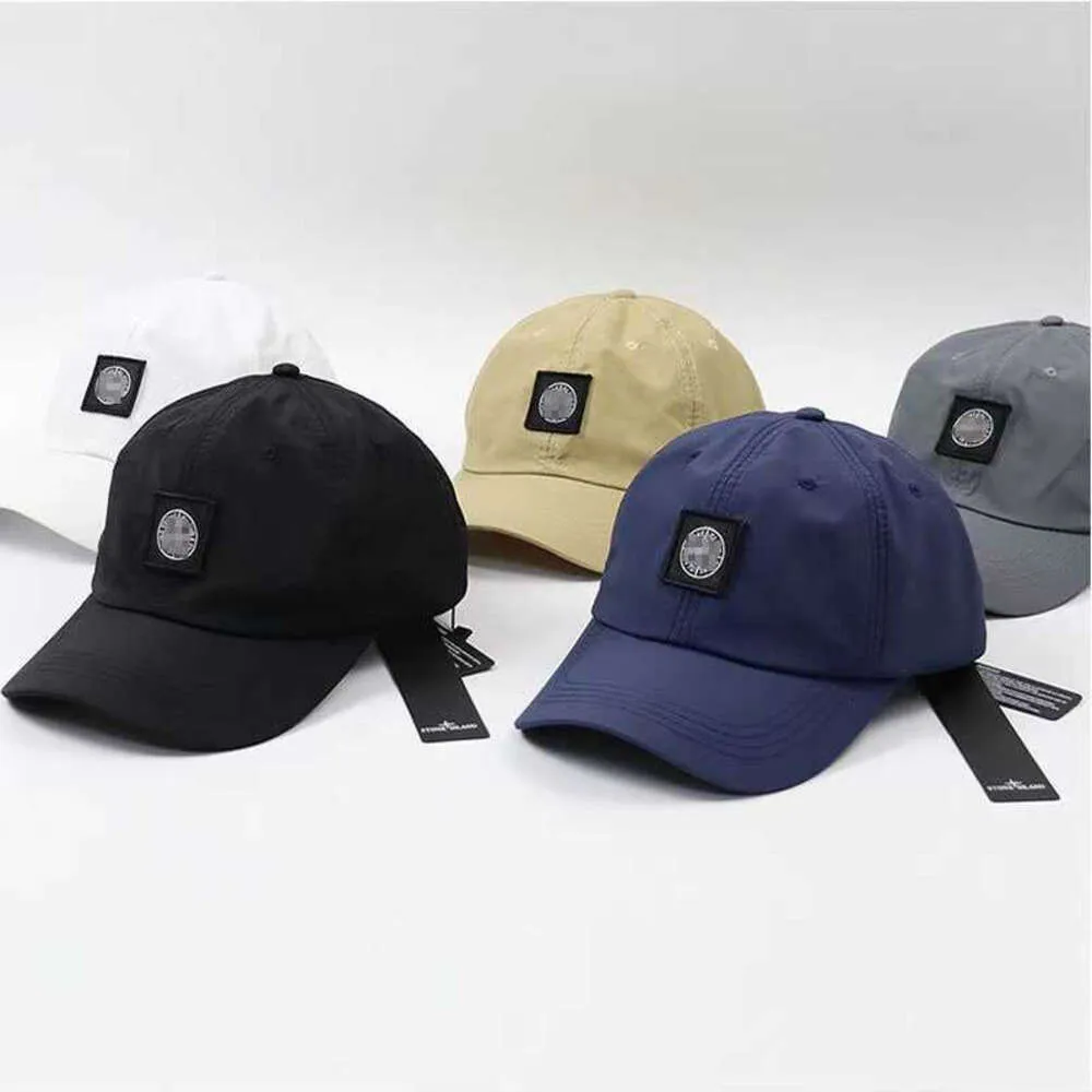 Wysokiej jakości czapki piłki na świeżym sporcie czapki baseballowe litery Wzory haftowe czapka golfowa słoneczna kapelusz mężczyzna Kobiety Regulowany Snapback Trendy Stone-Island Jakość