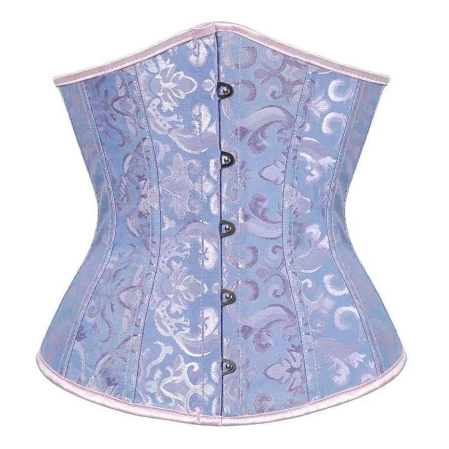 Corsetto sexy Sottoseno Cincher Corsetti Corsetto gotico Top Bustier Plus Size Corpete Corsetto Nero Bianco Rosso Blu S-6XL263I