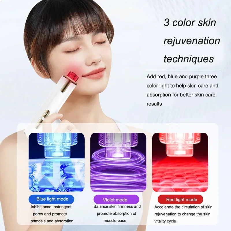 Face Care Devices Household Nano Water Light Introduction Instrument FreezeDried Powder Essence Microneedle Beauty 231030