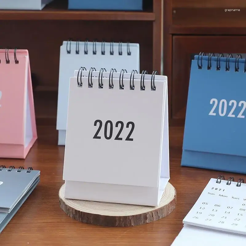 Novelty Items 2023 Simple Desk Calendar 365 Days Dual Daily Schedule Table Yearly Agenda Planner Organizer Set Office Accessories Gifts