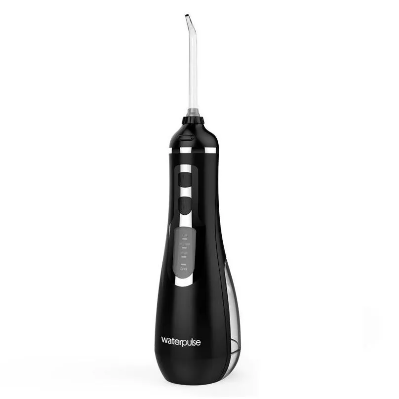 Andra massageföremål Oral Waterpse V500 Portable Irrigator Dental Water Flosser Cordless Jet 4 Mode Waterproof för tänder Cleaner 2211 DH2S0