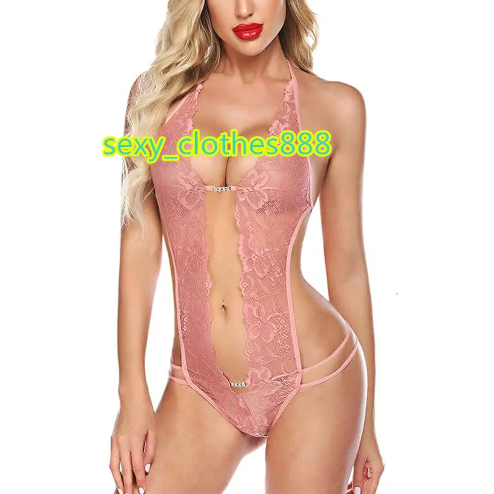 Conjunto de lingerie de renda com babados de flor amarela da moda vestido de noite sexy roupa íntima feminina