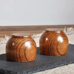 Tea Cups Creative Portable Jujube Wooden Japanese-style Handmade Water Mug Coffee Cup Drinking