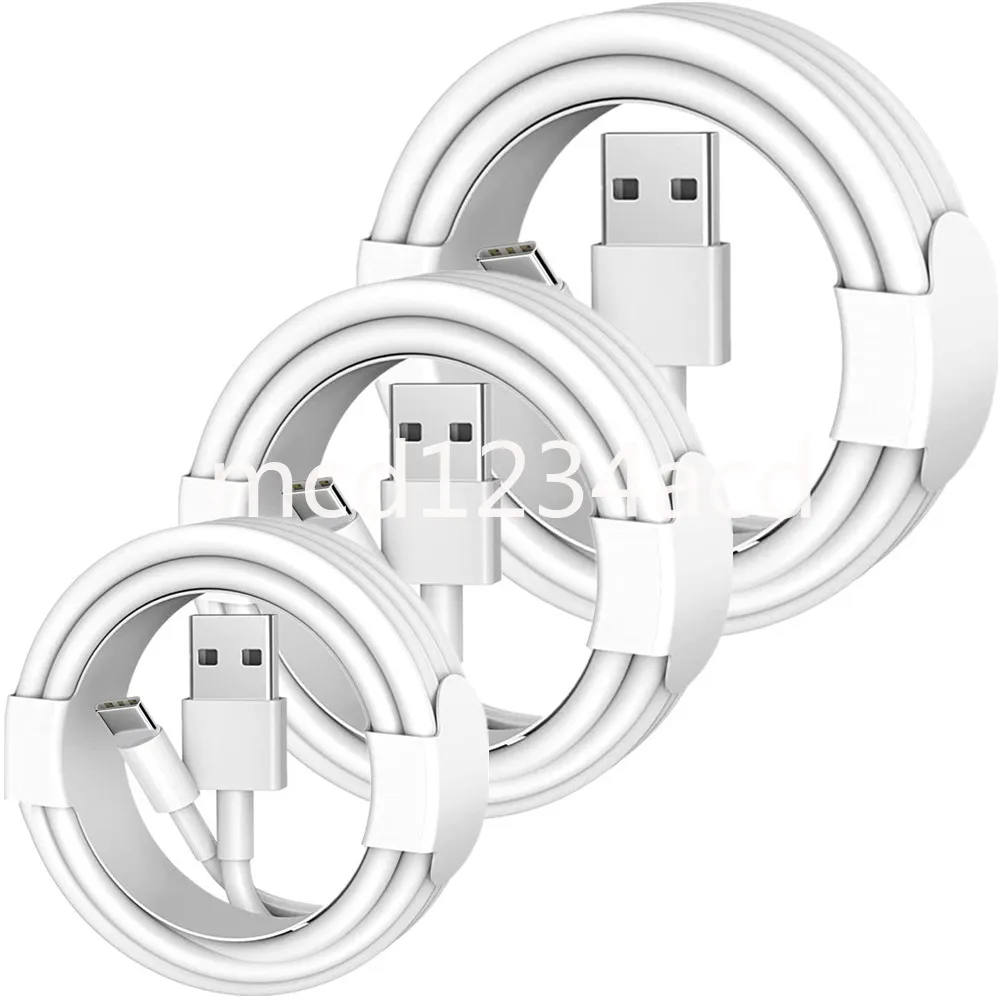 1M 2M 3M Type c Cables USb-C Micro Data Charger Cable For Samsung Galaxy S10 S20 S23 Xiaomi Huawei Android phone M1