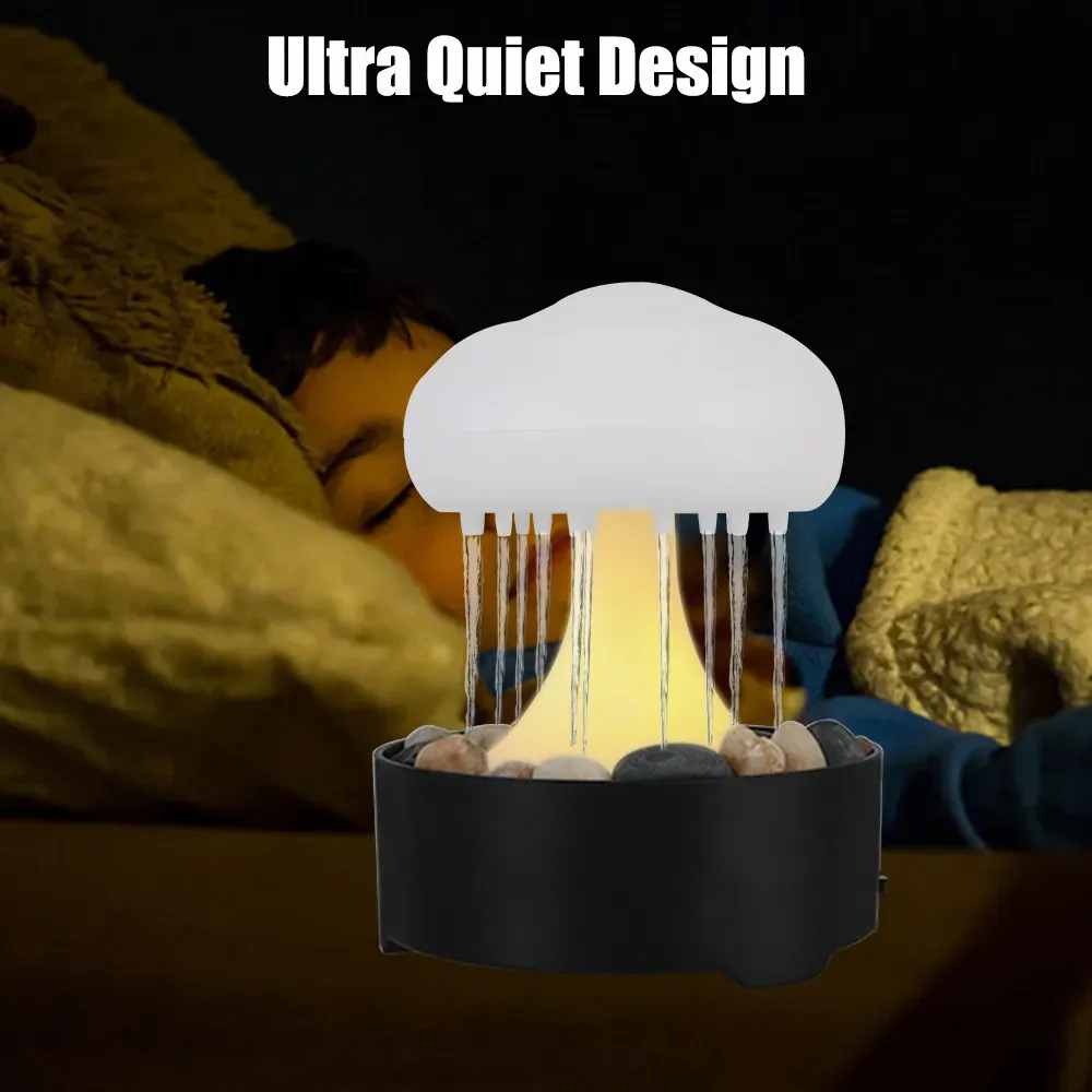 Raincloud Mushroom Lamp