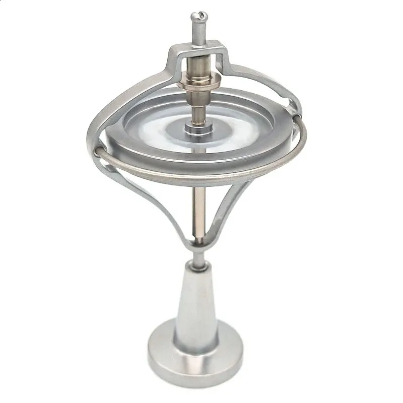 KIMISS Gyroscope Métal Anti-Gravité - Toupie Rotative Haute Équilibre - Jouet Éducatif Scientifique En Alliage De Zinc - Anti-Stress Pour Enfants Et Adultes