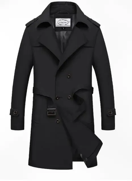 Alexander Mcqueen Trench Coat Fall Jackets Men 2021 Mens Wool