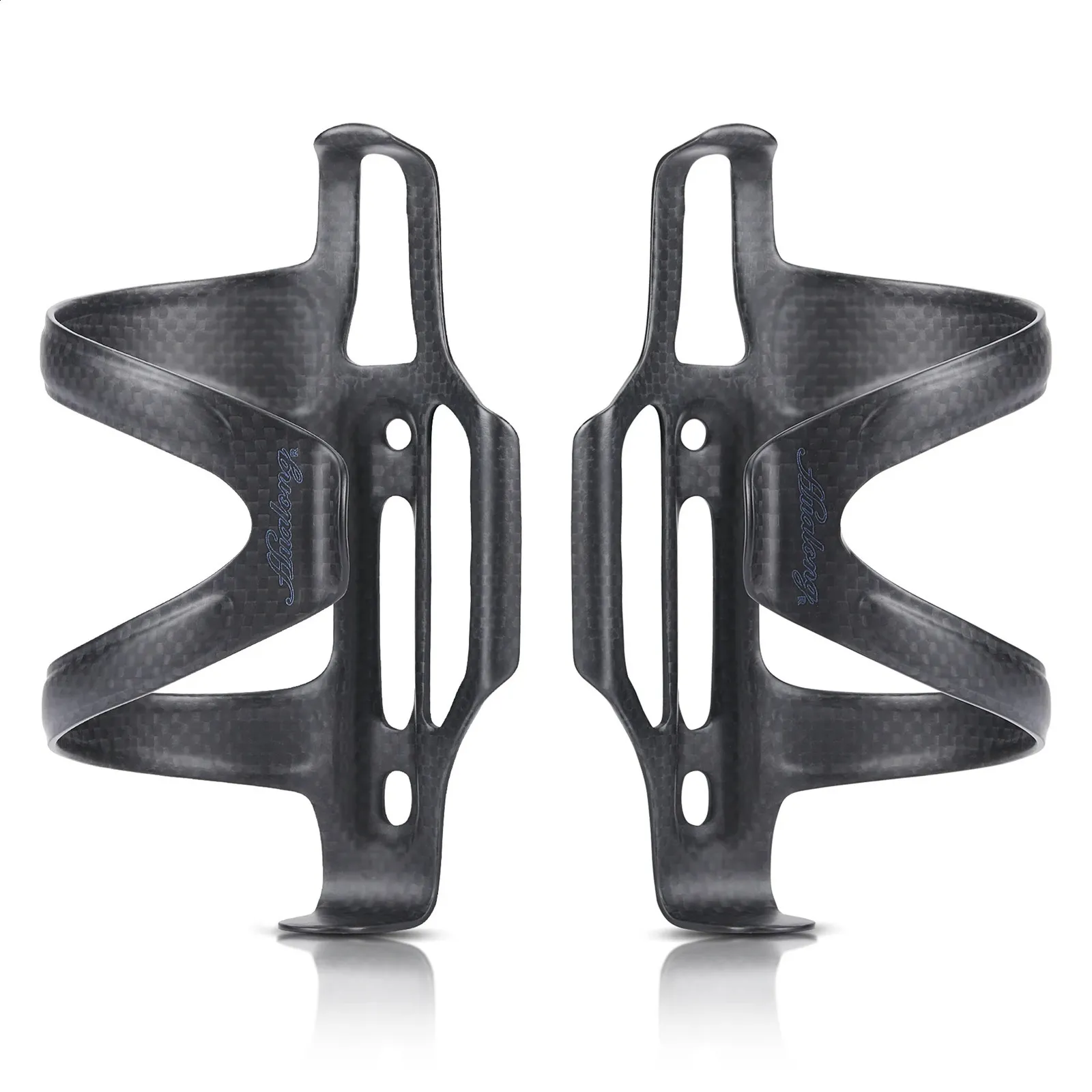 Carbon Bottle Cage Side Loading Bicycle Water Bottle Holder for Road Bikes Matte Black