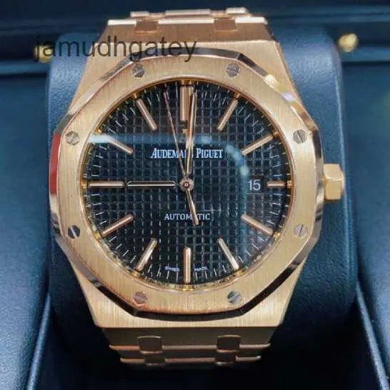 AP Swiss Luxe Polshorloges Royal AP Oak Collection 15400OR.OO.1220OR.01 Horloge 41 Plaat 8120608 9X43