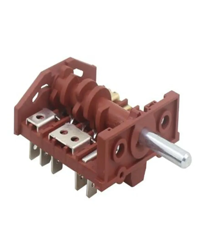 Interrupteur Rotatif Chauffage électrique – 16A, 250V, 3 Ou 5 Broches – Pour Contrôle De Température Et Vitesses