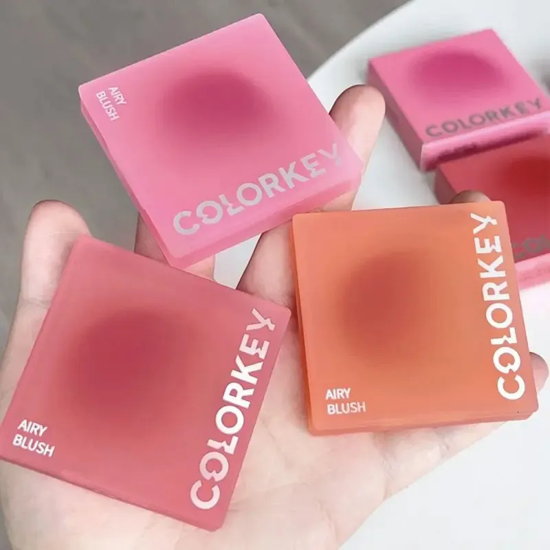 Blush ColorKey Blush Naken Color Waterproof att färga Matt Blush Face Brightening and Contouring Glossier Blush Palette 231030