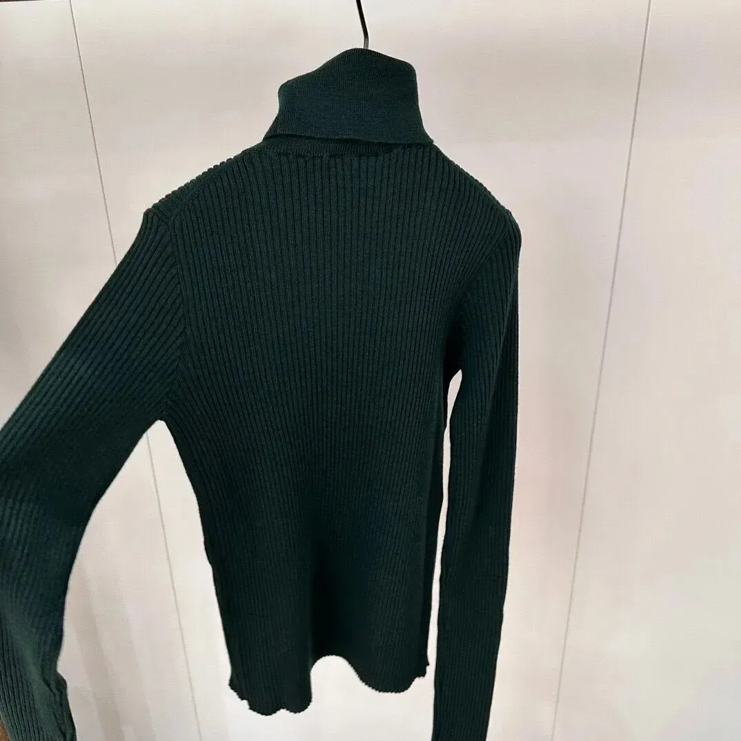 Pullover 2023 Twocolor Bottoming Turtleneck Sweater 231030