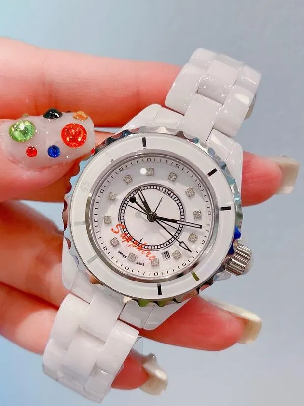 Luxury Womens Womens Quartz Watch With Ceramic Stainless Strap And Diamond Dial YQ6612 From Himo ebike 68.43 DHgate.Com