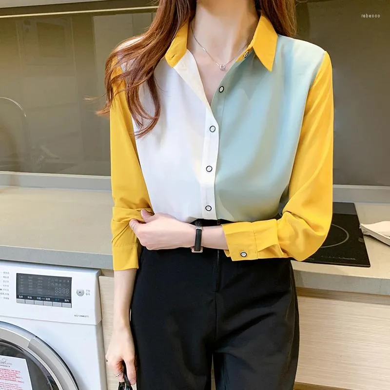 Frauen Blusen Chikichi Herbst Vintage Shirts Und 2023 Sommer Koreanische Mode Weibliche Kleidung Grundlegende Casual Für Frauen