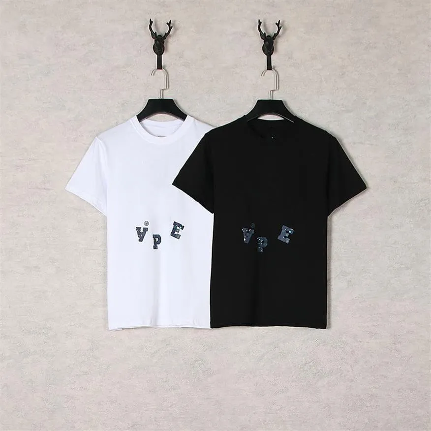 Mode Hohe Qualität Männer T-shirt Lustige T-shirt Paare 100% Baumwolle Kurze T-stück Klassische Druck Designer Weiß weiß T Shirt250i