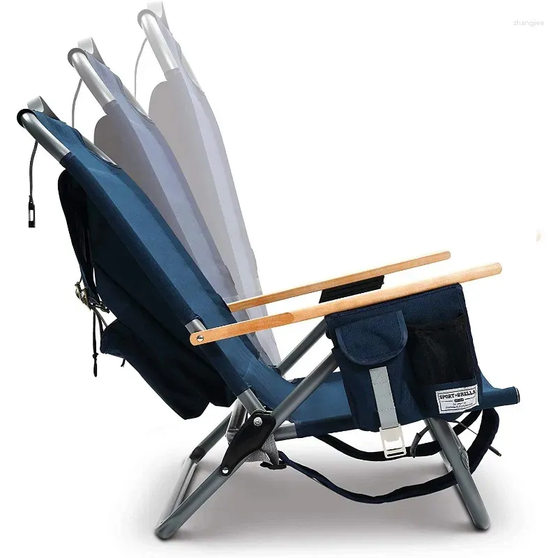Camp Furniture Sport Brella SunSoul Folding Light Weight Blue
