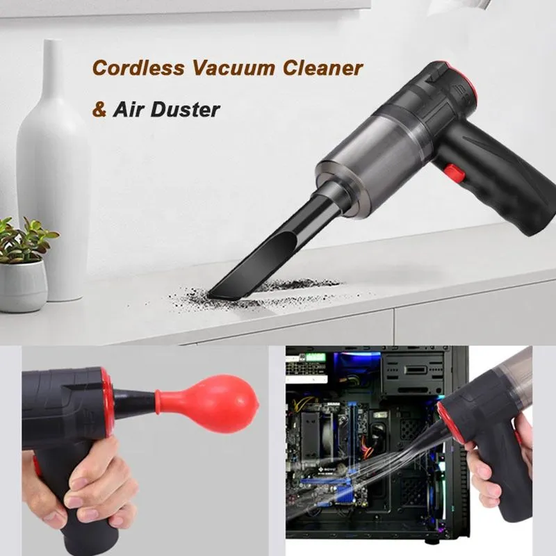 Electronics Robots Portable Wireless Handheld Vacuum Cleaner 16000Pa Cleaning Tools for Car Strong Suction Home Vacuum Cleaner and Air Blower