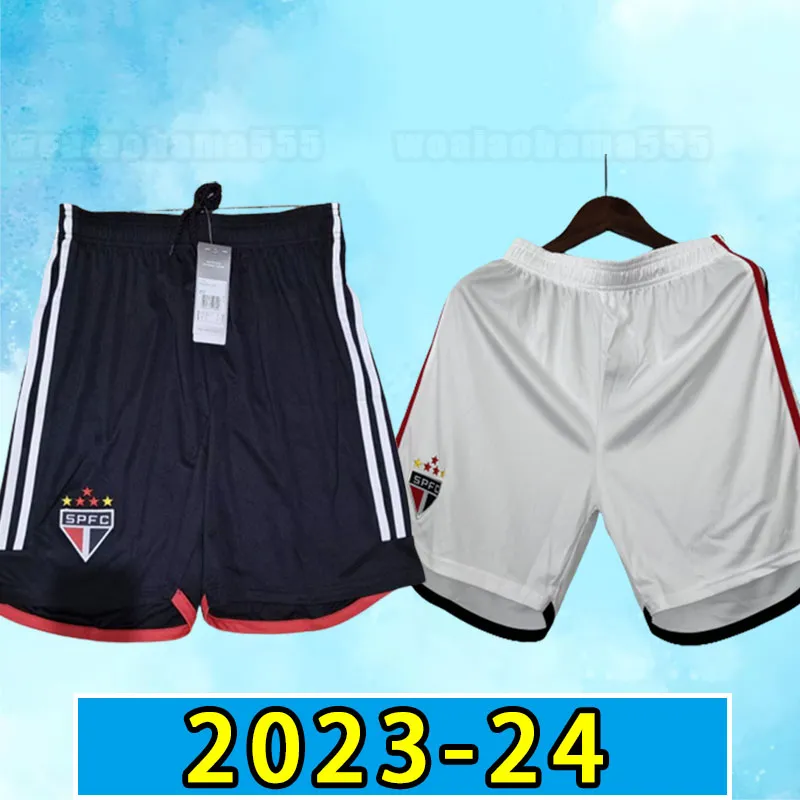 2023 2024 Sao Paulo Soccer Shorts Luciano Miranda Rafinha J.Calleri Eder Luciano Alisson Nikao Gabriel G.Sara Football Men Pants Home Away Away