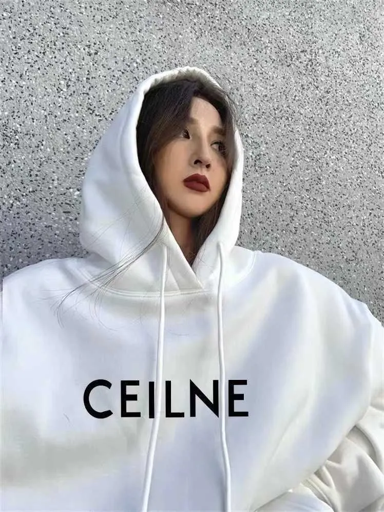 Halloween Designer Mens Hoodies Pullover Hoodie Women Sweatshirts Printed Cel Casual Loose Hooded High Street Couple Cotton Tops Celiens N2ZO