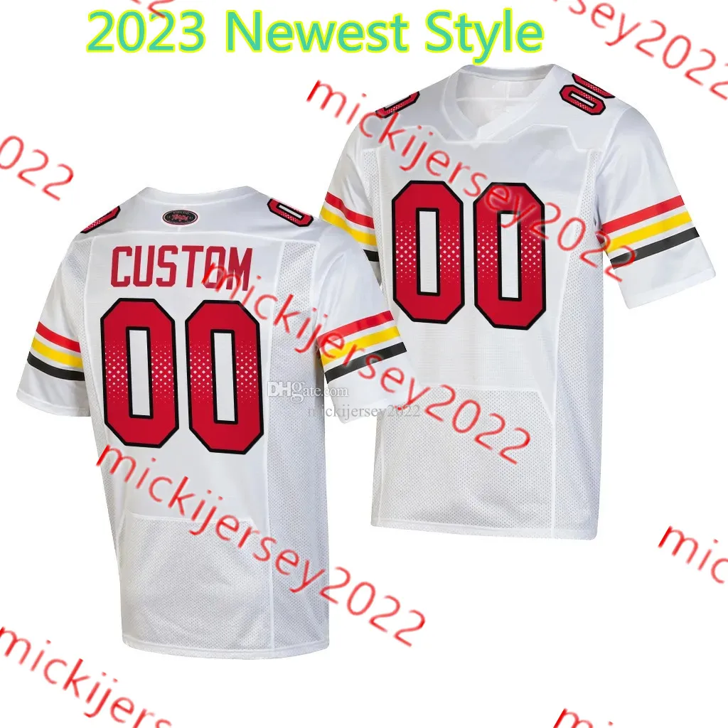Rakim Jarrett Jacob Copeland 2023 Maryland Terrapins Camiseta De Fútbol