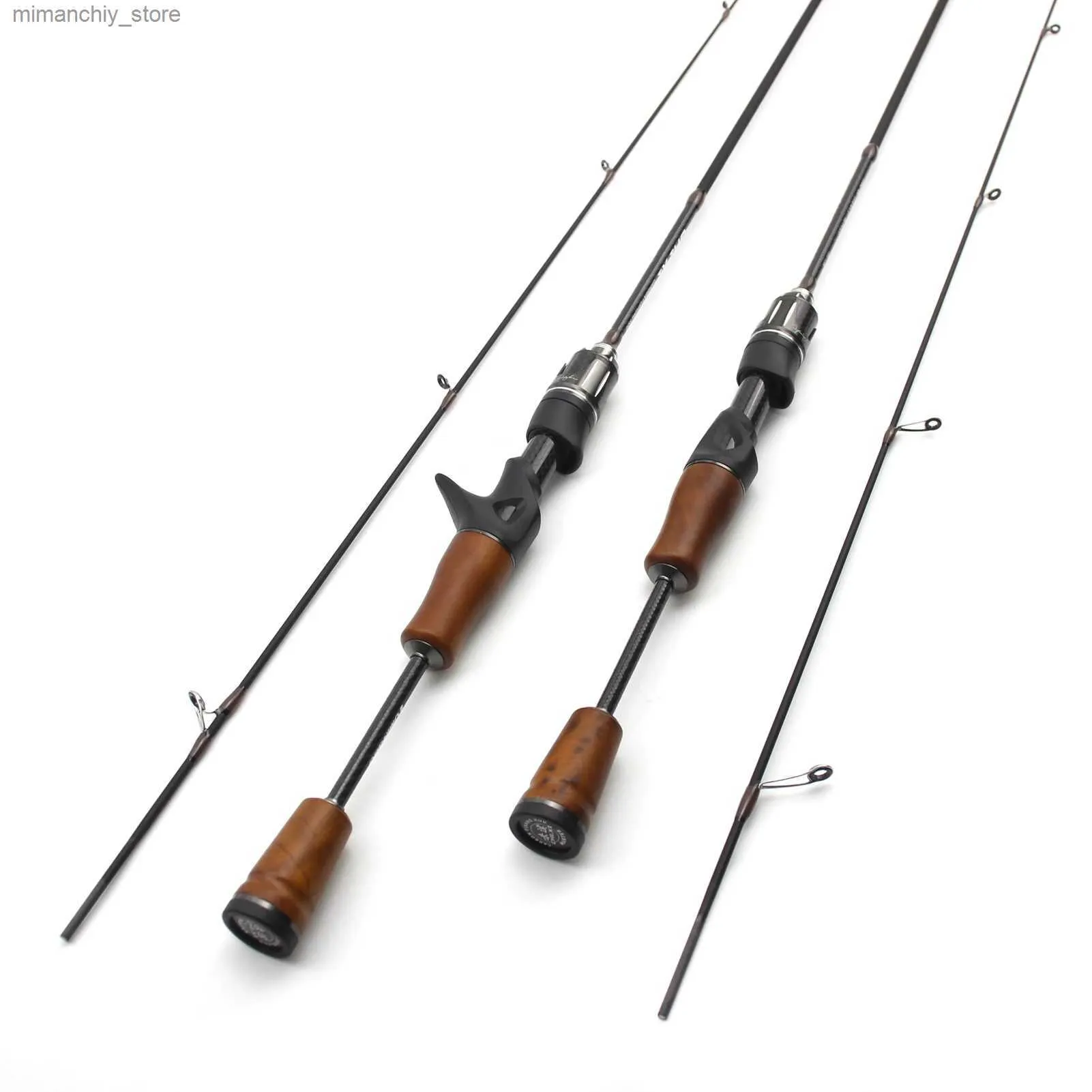 Hastes de pesca de barco 1,39m 1,68m 1,8m UL haste de atração de fundição lenta 1 1.5-8g Ultralight Ultra Light Dicas Solid Dips Tackle Tackle Q231101