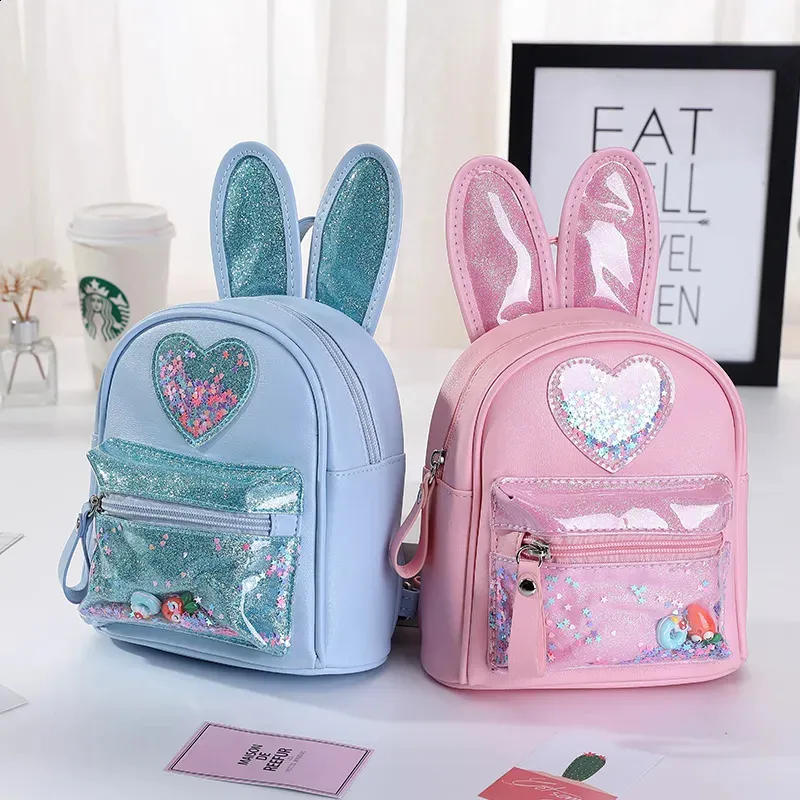 Bolsas Bolsas Childrens Backpack Fashion Ligmas de coelho