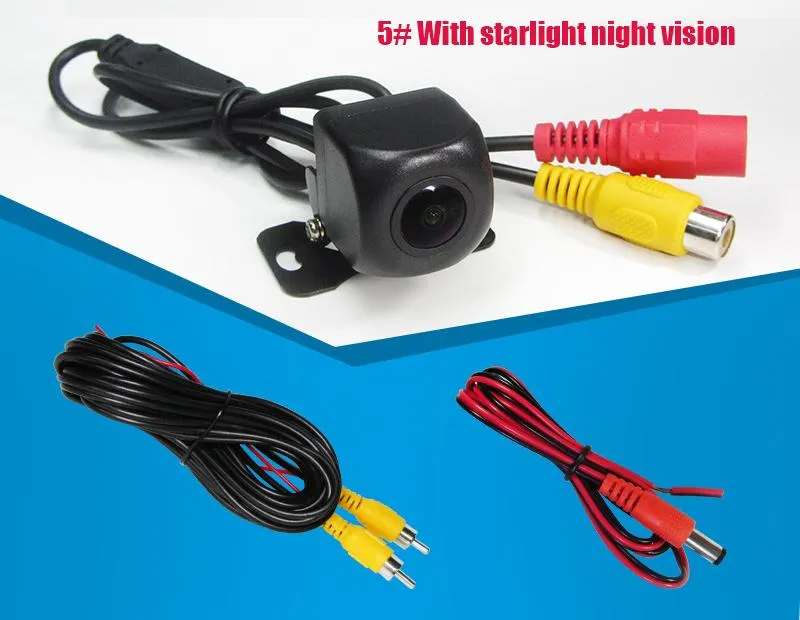 Car Rear View Camera IR Night Vision Reversing Automatic Parking Monitor CCD IP68 Waterproof High-Definition Image