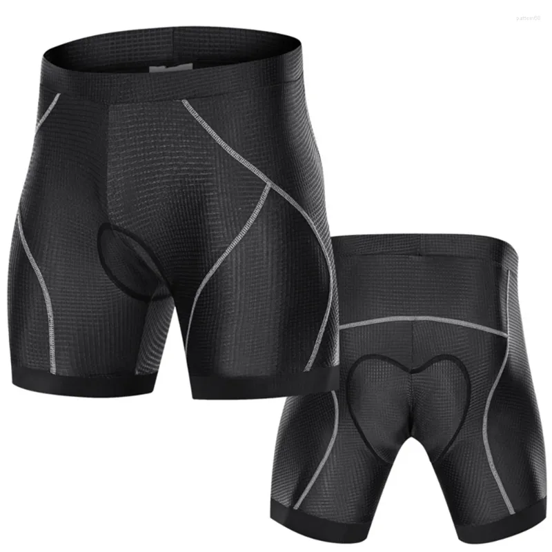 Herren Shorts Sport Radfahren Unterwäsche 5D Gel Gepolsterte Fahrrad MTB Liner Mit Anti-Rutsch Bein Gripers Cycle Wear Strumpfhosen