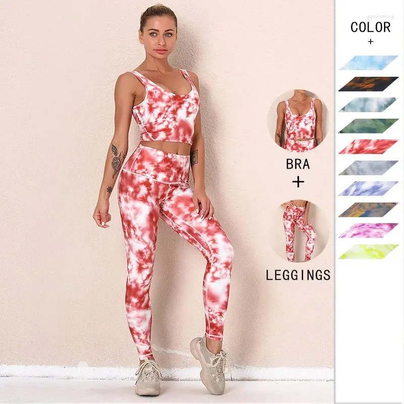 Pantaloni a due pezzi da donna Leggings Canottiera Tute sportive Abbigliamento casual da donna Jogging Canottiera senza maniche Top a vita alta 2 set Tuta da donna