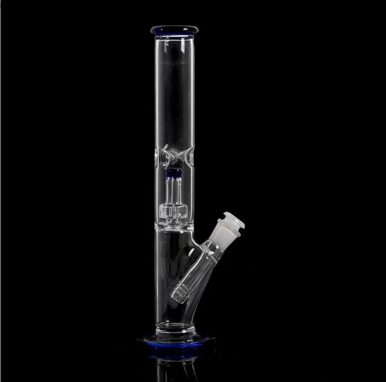 Smoking Pipes 37cm Xhale Hydratube Smoke Glass Bong With Base Quad Honeycomb Pan Hookah Beaker Water Pipe Atomizer Smooth And Rich S Dhzdl