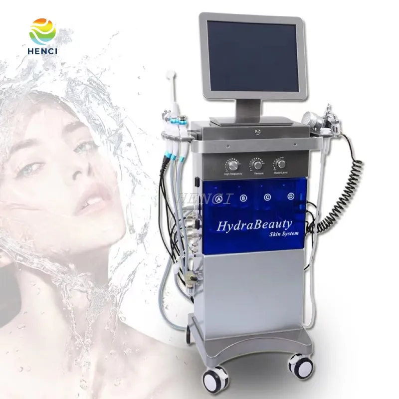 Hudanalys Microdermabrasion Machine RF Water Dermabrasion Beauty Equipment Microcristalline Skin Rejuvenation Device