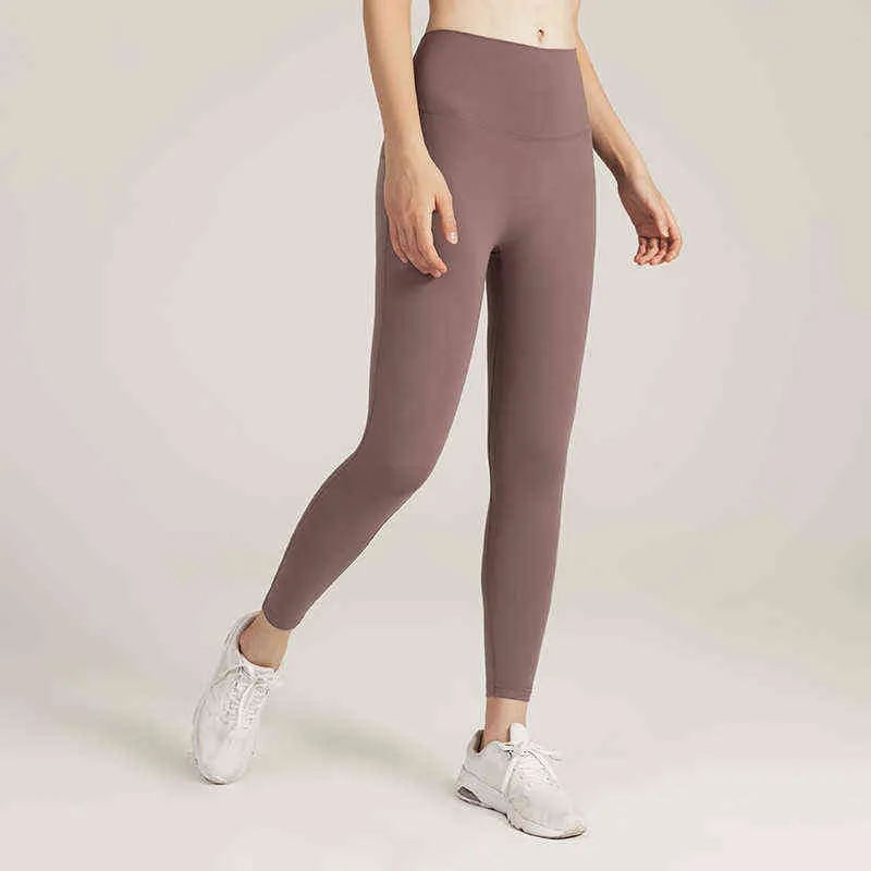 Lu Yoga Pants Designer Leggings Kvinnor Höftlyft Hög midja Tät träning Kör snabba torra fitnessbyxor