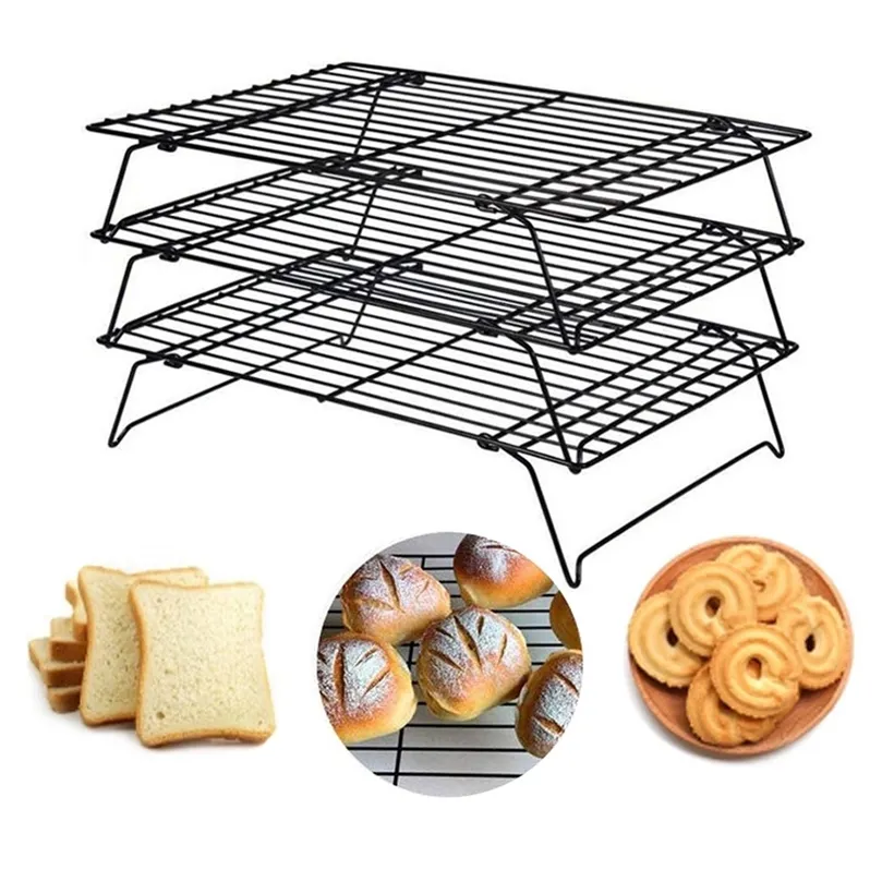 Outils de gâteau Plateau de gâteau de cuisson Support de refroidissement en métal multicouche pour biscuits, cupcakes et autres outils de cuisson de cuisine, accessoires de cuisine 220901