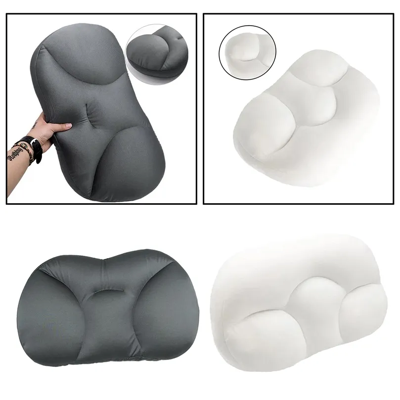 Pillow Allround Ergonomisches Schlafkissen Egg Sleeper Memory Foam Weiches orthopädisches Nackenkissen Release 3D Cloud Micro Tiefschlafkissen 220901