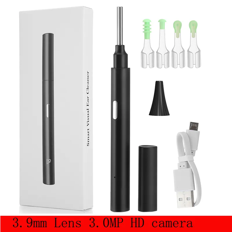 Fourniture De Soins Des Oreilles 3,9 Mm Cleaner Endoscope Pick WiFi  Otoscope HD 1080P Sans Fil 5 Axes Gyroscope Outil De Suppression De Cire  Nettoyant Pour Les Oreilles 220901 Du 12,57 €