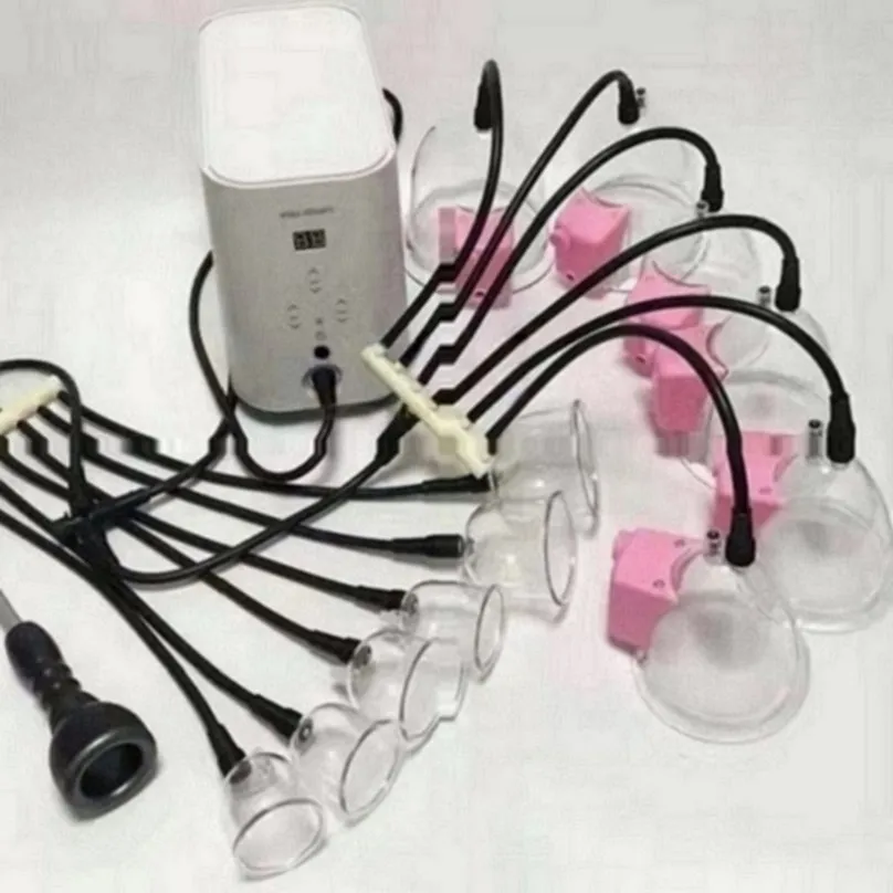 Portable Slim Equipment Vacuum buttocks breast enhancement s-shape slimming cavitation system butt lifting vacuum cupping therapy enlargement machine